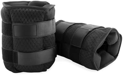 Adjustable ankle and wrist weights, 10 lbs each (1 pair, 20 lbs total) for women and men, with secure straps for walking, running, aerobics, and fitness