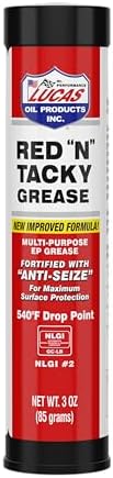 Lucas Oil 10318 Red N Tacky Grease 3 Ounce Combo Pack
