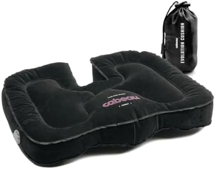 Cabeau Evolution Cushion Portable & Lightweight Inflatable Seat Cushion - Ideal for Office Chairs, School Bleachers, Stadium Seats, and Wheelchairs - Comfort on The Go