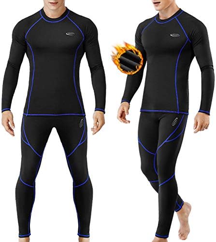 Thermal Underwear for Men Sweatsuits Long Johns Set Thermals Base Layer