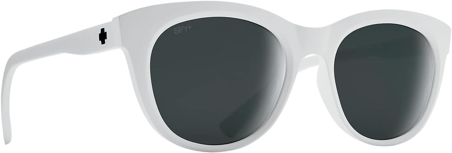 Spy Optic Boundless, Round Cat-Eye Sunglasses, Color and Contrast Enhancing Lenses