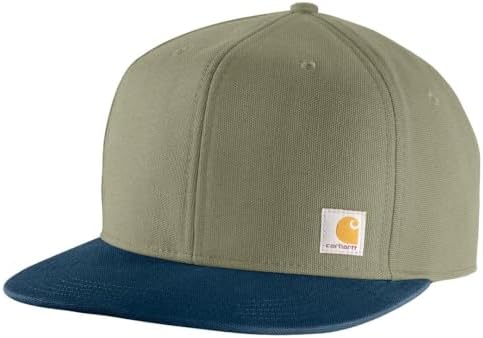 Carhartt Men's Firm Duck Flat Brim Cap
