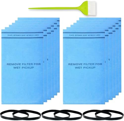 12 Pack Wet Dry Vac Filter Bags for Stinger Husky Bucket Head Shop Vacuums