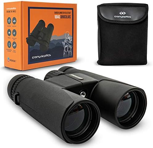 10x42 Binoculars for Adults, High Powered Binoculars for Bird Watching, Hunting, Hiking, Travel, Wildlife Viewing & Stargazing