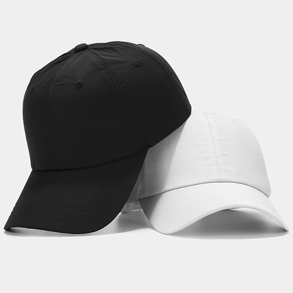 Waterproof Baseball Cap for Men Women Breathable UPF50+ Sport Outdoor Caps Quick Dry Adjustable Rain Hat