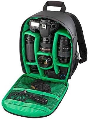 Waterproof SLR/DSLR Camera Backpack Shoulder Bag Travel Case For Canon Nikon Sony Digital Lens (Medium, Orange)