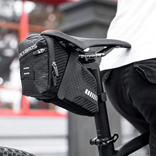 ROCKBROS Saddle Bag Bike Seat Bag 1.5L Cycling Storage Wedge Pack