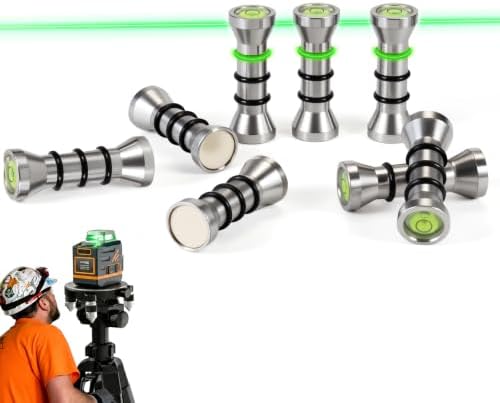 Laser Level Markers Pins, Magnetic Alignment Setup Blocks for Kitchen