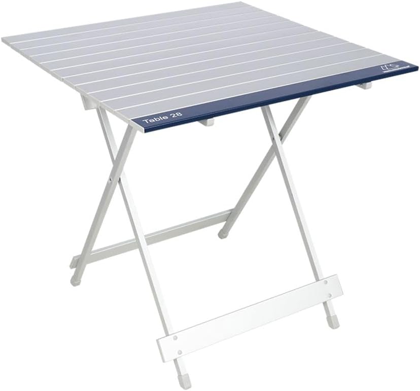 MOUNTAIN SUMMIT GEAR Portable Folding Camping Table 4 Sizes - Micro, Small, Standard & Large | Lightweight Aluminum Outdoor Camp Table for Camping, Picnic, Beach, Kitchen (Micro Table)