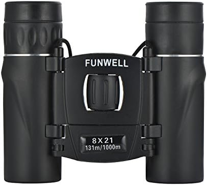 Mini Compact Lightweight 8x21 Small Binoculars for Concert Opera Sports Game Outdoors Hiking Travel Kids Bird Watching Christmas Gift