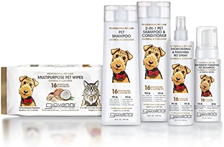 GIOVANNI Professional Pet Deodorizing & Finishing Pet Spray, Silkens, 10 oz