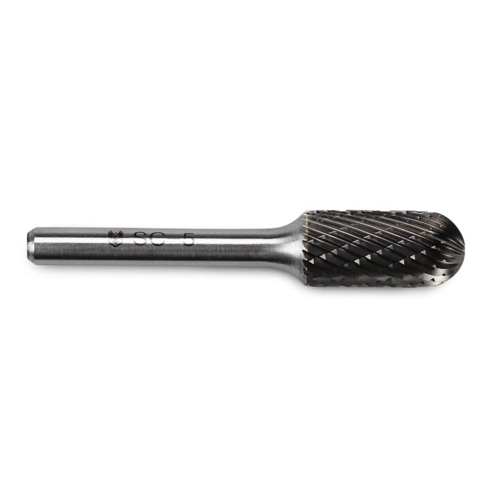 BHA Tungsten Carbide Burr, Double Cut 1/4" Shank