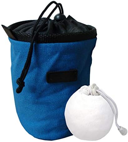 Z ATHLETIC Chalk & Bag Combo for Gymnastics, Climbing, and Weight Lifting (Refillable, Multiple Colors)