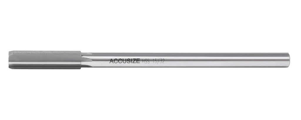 Accusize HSS Chucking Reamer Set 1/16 to 1/2 in by 1/64, 5500-SF00