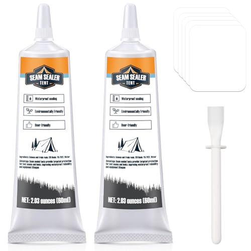 Tent Seam Sealer 120ml, No Sew Solution Waterproof Fast Cure ﻿