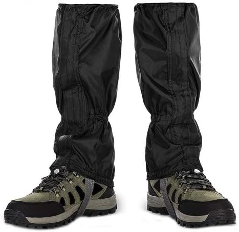 Hiking Gaiters Lightweight Leg Gaiters Snow Gaiters Waterproof Windproof Durable Leg Cover Protect for Mountain Snow, Hiking, Skiing, Walking, Climbing, Hunting