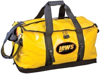 Lew's Speed Boat Bag, Yellow, Water Resistant with 2 Inside Pockets