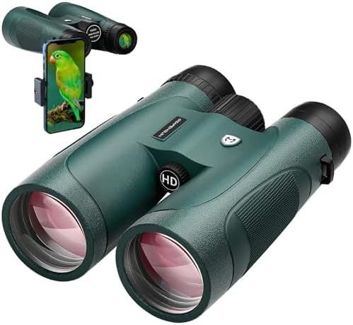 15x52 HD Binoculars for Adults High Powered with Upgraded Phone Adapter
