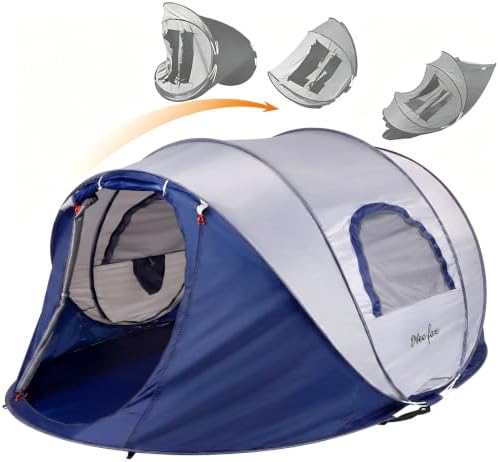 Easy Pop Up Tent Waterproof Instant Pop Up Camping Tent