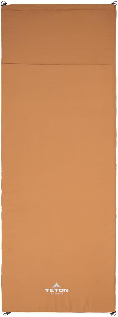 Teton Outfitter XL Sleeping Pad for Cot, Extra Thick Comfortable Camping Mattress for Adults, Portable Roll-Up Camp Pad, Durable Foam Cushioning