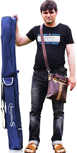 Sougayilang Fishing Rod Case Organizer Pole Storage Bag Fishing Rod and Reel Carrier Organizer for Travel