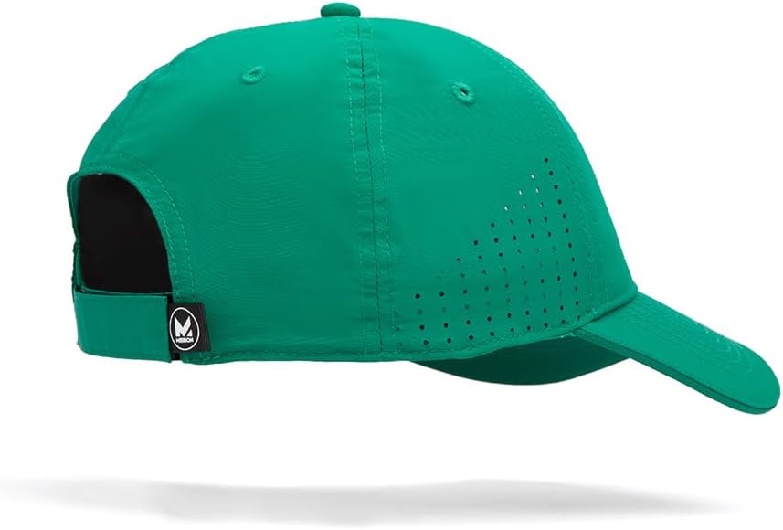 MISSION Cooling Vented Performance Hat Unisex Cap for Workouts, Golf & Running, Sweat & Water Activated Technology