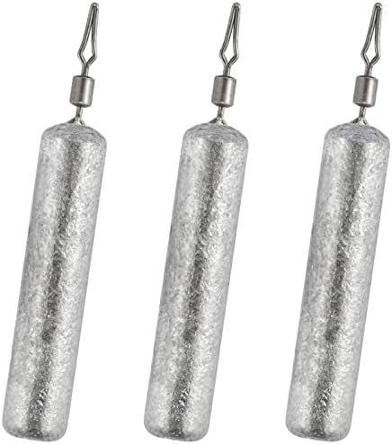 Dr.Fish Drop Shot Fishing Weights with Swivel Bass Pencil Sinkers