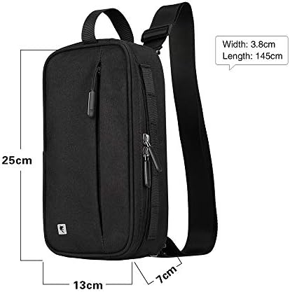 Rhinowalk Bike Handlebar Bag, Multifunctional Waterproof Mountain Bike Crossbar Front Bag Road Bike Basket Bicycle Frame Bag Waist Shoulder Bag Bicycle Bag Professional Cycling Accessories