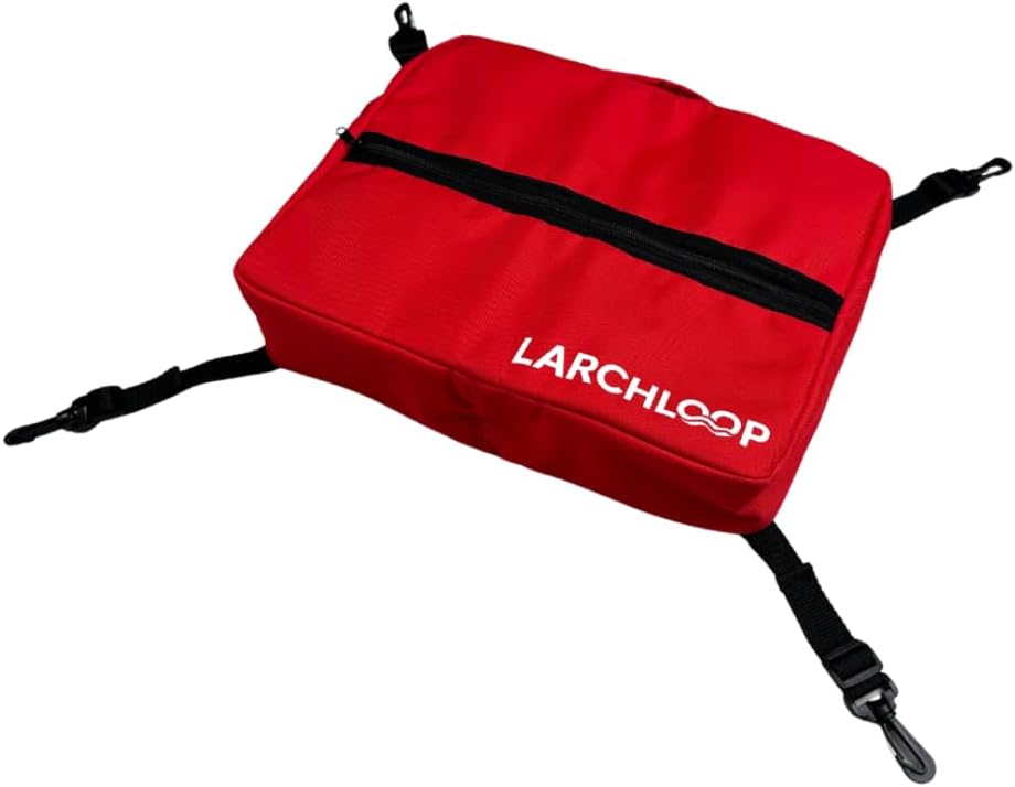 Paddle Board Deck Bag with Insulated Liner - Front Mount Storage Cooler Bag, SUP Accessories with Adjustable Straps for Most Inflatable Paddleboards