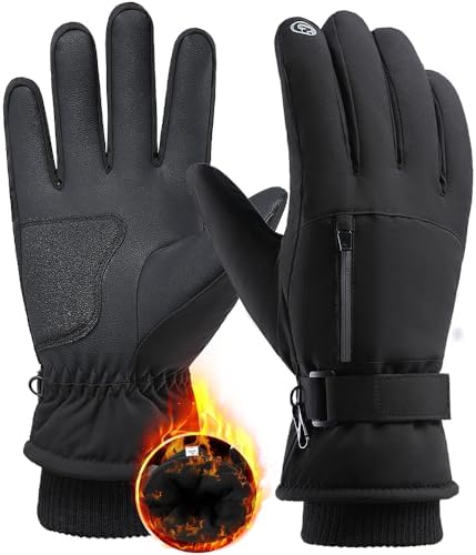 Winter Gloves for Men Women -30℉ Cold Weather Gloves Warm Waterproof Gloves Skiing Snow Glove Thermal Gloves