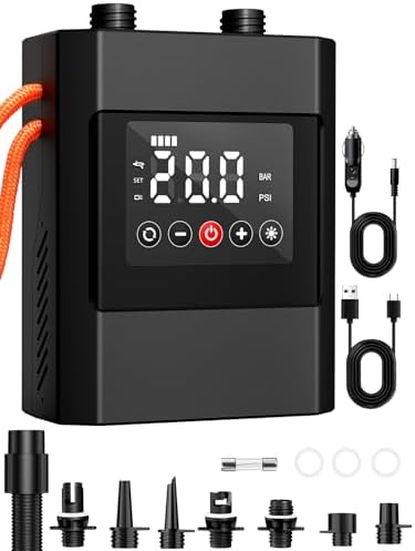 Electric Paddle Board Pump, Rechargeable SUP Air Pump