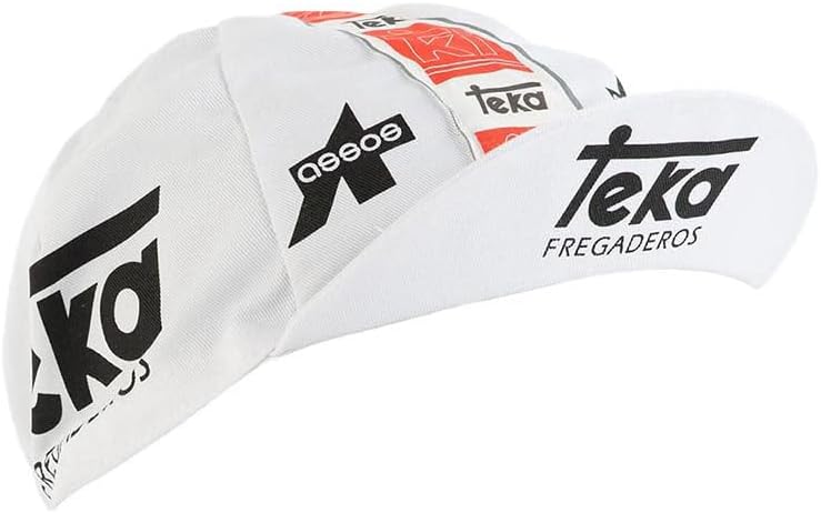 ZEITBIKE Vintage Team Cycling Caps - Anti Sweat Caps | for Stand-Alone or Under Helmet | Team Jersey Caps, Made in Italy