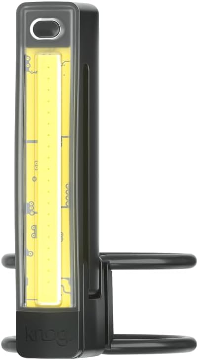 Knog Plus Twinpack USB Rechargeable Front & Rear Bike Light Black