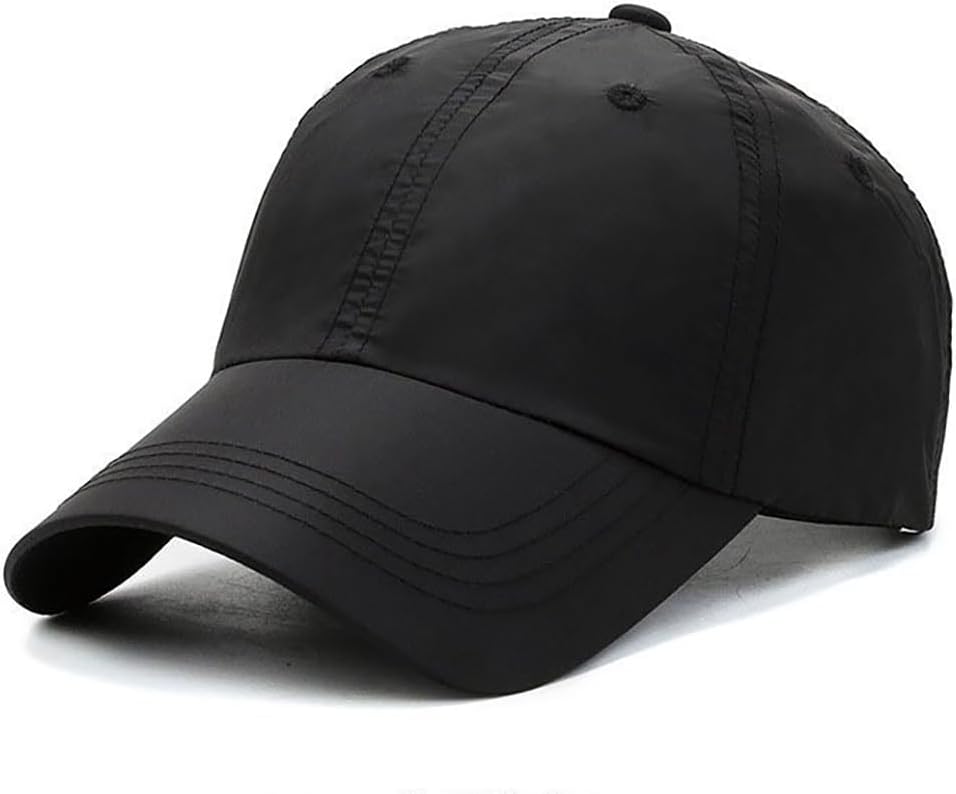 Waterproof Baseball Cap for Men Women Breathable UPF50+ Sport Outdoor Caps Quick Dry Adjustable Rain Hat