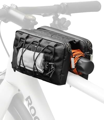 ROCKBROS Top Tube Bike Bag 1L Quick Release with Shoulder Strap