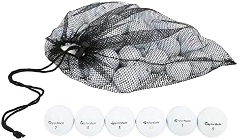 Clean Green Golf Balls - 48 Recycled Used Golf Balls for TaylorMade Golf Balls - Good Condition for Men
