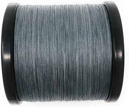 Reaction Tackle Braided Fishing Line - Pro Grade Power Performance for Saltwater or Freshwater Fish - Colored Fishing Line Braid for Extra Visibility