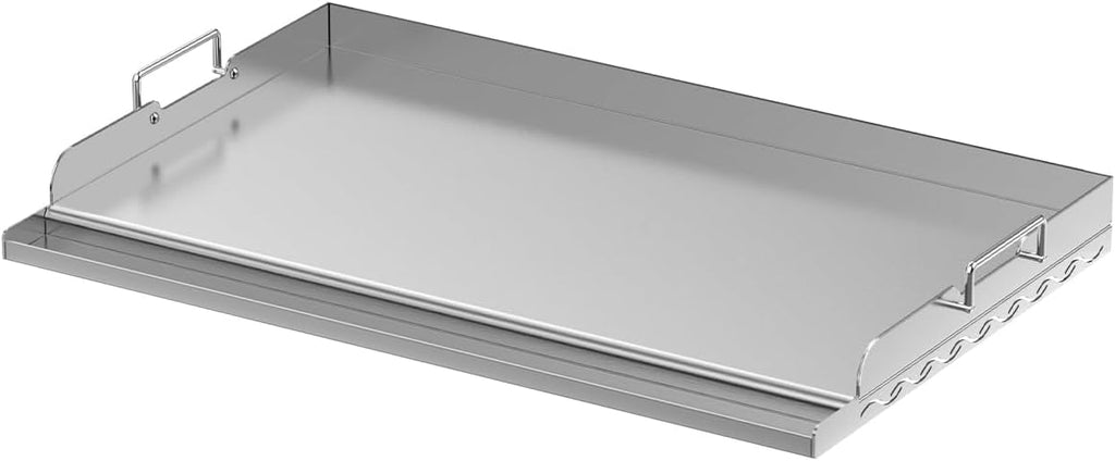 Skyflame 25x16 Inch Stainless Steel Griddle for BBQ and Flat Top Grill