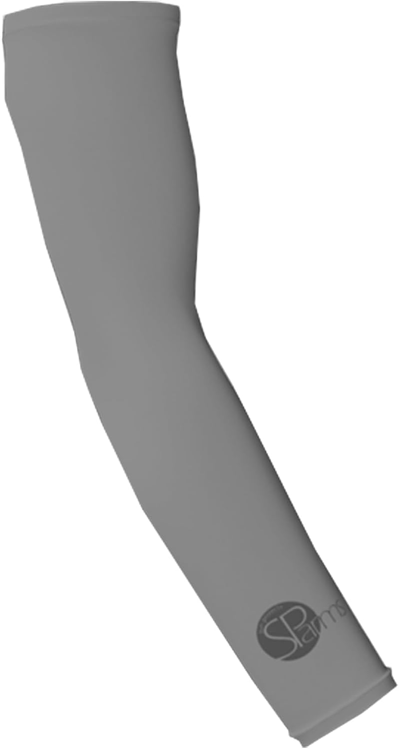 SParms Premium Sun Protection Arm Sleeves for Men and Women | Lightweight, Breathable Compression Arm Sleeves