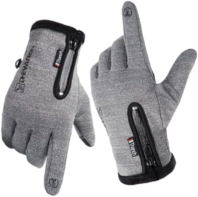 Winter Warm Gloves,Touchscreen Cold Weather Driving Windproof for Men Women