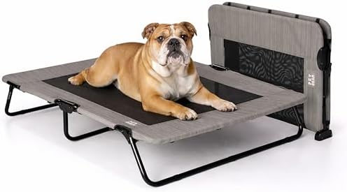 Pet Gear Lifestyle Pet Cot Elevated Bed, 40 Inch, Sand Dune