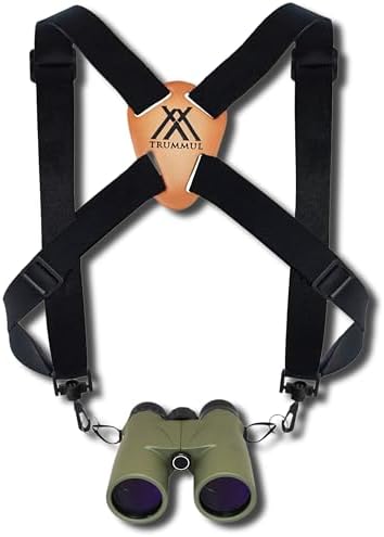 Binocular Harness Strap Best Chest Harness Strap for Hunters Photographers and Golfers (Black)