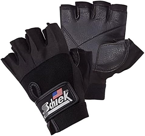 Schiek Sports 715 Premium Gel Lifting Gloves - Exercise Equipment Gloves