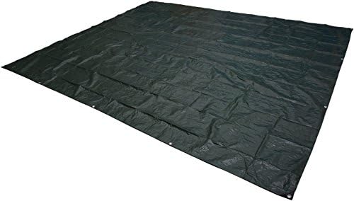 Amazon Basics Waterproof Multipurpose Camping Tarp, Tear Resistant with Reinforced Edges, Protective Cover, 7.5 Feet x 9.5 Feet, Dark Green