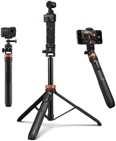 K&F CONCEPT 69'' Selfie Stick Tripod for Pocket 3