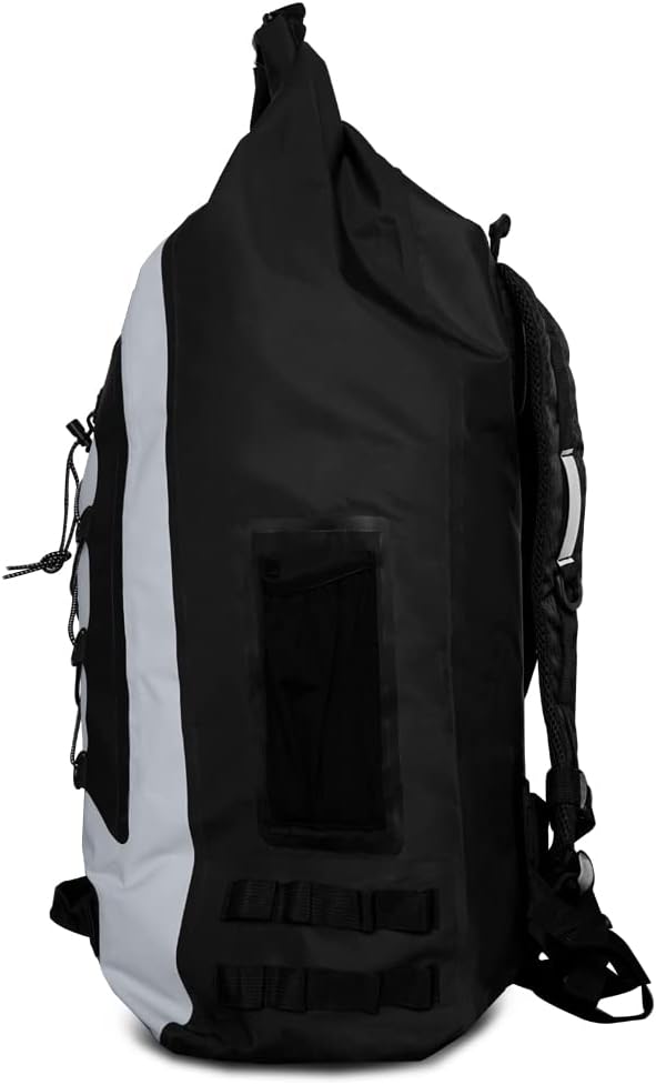 Canyon Falls (55L) XL Dry Bag Backpack. Premium Waterproof Backpack with Padded Back and Shoulder Straps. PVC Construction. Keep Your Gear Dry