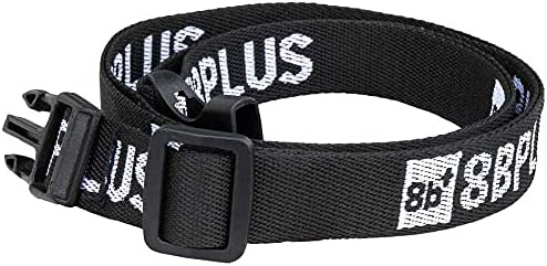 8BPLUS Chalk Bag for Climbing, Bouldering, Belt and Giftbox Included - Wide Opening - Brush Holders, for Left & Right Handers (Marty)