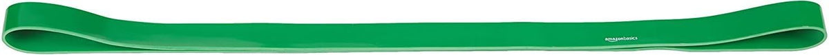 Amazon Basics Resistance Pull Up Band for Pull Up Assistance, Muscle Training, Body Stretching and Home Workouts, 1-3/4 Inches, 50 to 125 Pounds, Green