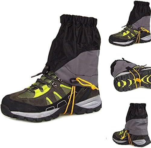 Adjustable Snake Gaiters Men Women Snake Boot Gators Bite Protection Guards Chaps Waterproof Leg Gaiter Hiking Hunting