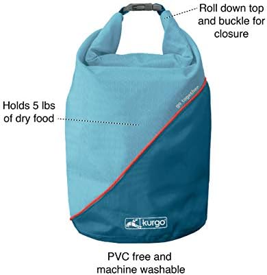 Kurgo Kibble Carrier, Coastal Blue